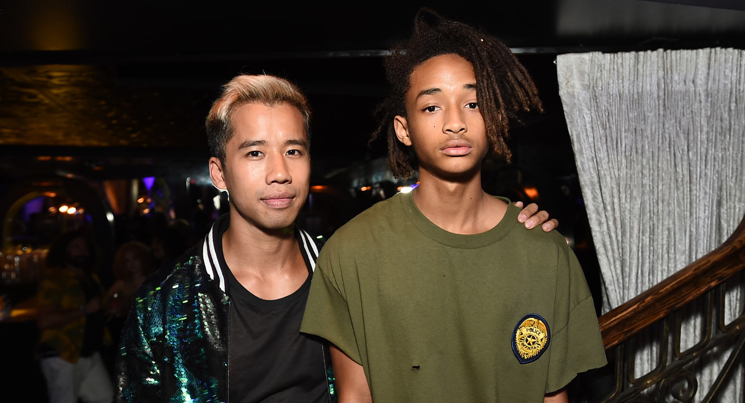 Jake Miller & Jaden Smith Power Up with Just Jared in Wonderland!