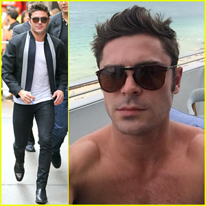 Zac Efron Looks So Hot in This Shirtless Selfie!