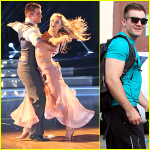 Alek Skarlatos & Lindsay Arnold Wow The Judges With Foxtrot On 'DWTS' Premiere - Watch Here!