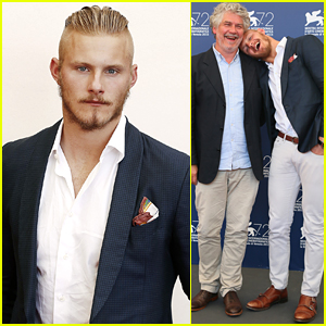 Alexander Ludwig Gets Silly At 'Go With Me' Photo Call At Venice Film Festival