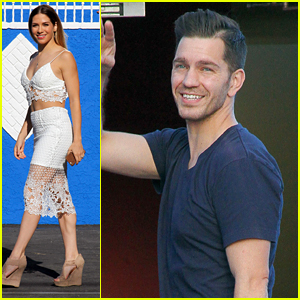 Allison Holker & Andy Grammer Make It To The Dance Studio In Los Angeles