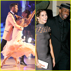 Andy Grammer & Allison Holker Hit Practice After Performing The Prettiest Foxtrot Ever on DWTS