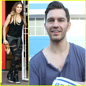 Andy Grammer Heads To The Airport After 'DWTS' Practice With Allison Holker