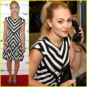 AnnaSophia Robb & Rumer Willis Lend A Helping Hand At Cantor Fitzgerald's Annual Charity Day