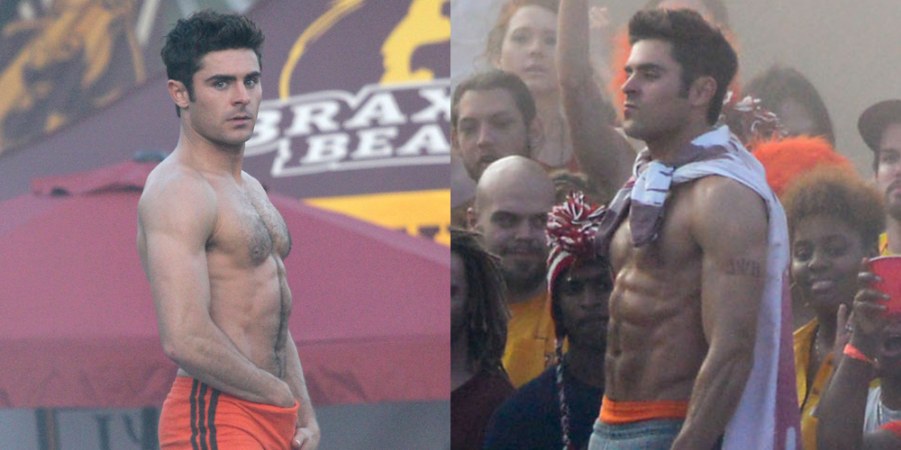 Shirtless Zac Efron looking ab-tastic in still from his new film Neighbors  - The Randy Report