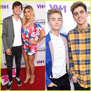 Hayes Grier Brings Emma Slater To Streamys 2015 Where Cameron Dallas Wins Entertainer of the Year!