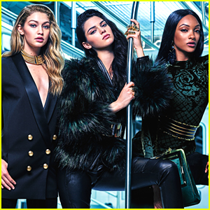 Kendall Jenner & Gigi Hadid Model Balmain For H&M In New Campaign - See The Pics!