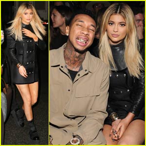Kylie Jenner Sits Front Row at Alexander Wang Presentation With Boyfriend Tyga