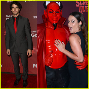 Lea Michele & Darren Criss Attend the 'Scream Queens' Premiere