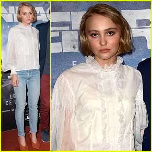 Lily-Rose Depp Goes Casual Chic on Red Carpet