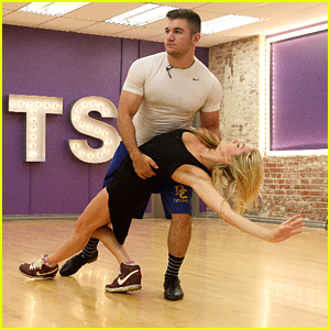 Lindsay Arnold & Alek Skarlatos Will Take On The Foxtrot For 'DWTS' Premiere Night