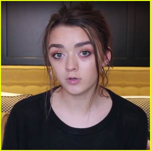 Maisie Williams Launches YouTube Channel, Reveals She Has a Boyfriend! (Video)