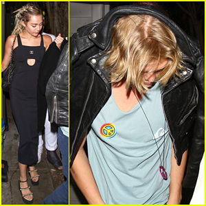 Miley Cyrus & Cody Simpson Step Out for Fun Night in WeHo!