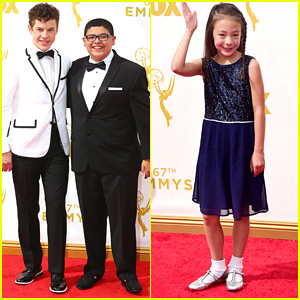 Nolan Gould Hits Emmy Emmy Awards 2015 In A 'Flashy' Suit With Rico Rodriguez