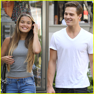 Paris Berelc Hangs With 'Invisible Sister' Costar Austin Fryberger