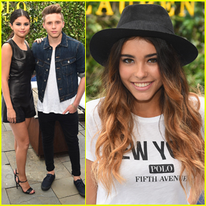 Selena Gomez & Brooklyn Beckham Hit Up The Polo Ralph Lauren Fashion Show Together