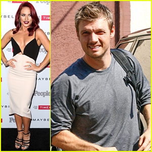 Sharna Burgess Parties at People's Ones To Watch Event After DWTS Practice with Nick Carter