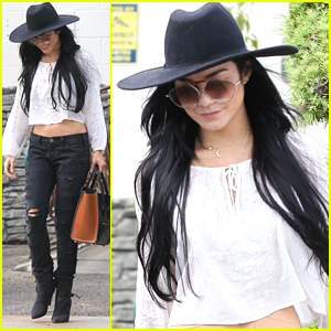 Vanessa Hudgens Picks Up Some Trees After Going To The Carnival With Austin Butler