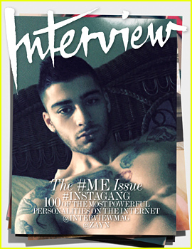 Zayn Malik Goes Shirtless for 'Interview' September 2015!