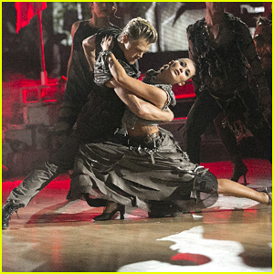 Alexa PenaVega Gets Red Roses After Perfect Score With Derek Hough on DWTS