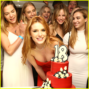 Bella Thorne Celebrates 18th Birthday With Six Flags Private Tour With Friends - See The Pics!