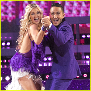 Carlos PenaVega & Lindsay Arnold Wow With Nearly Perfect Quickstep on DWTS