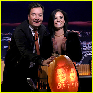 Demi Lovato Rings in Halloween Weekend on the 'Tonight Show'!