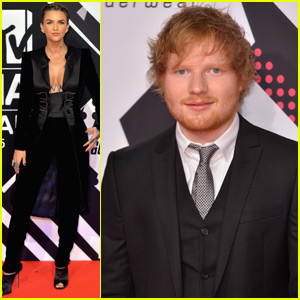 Ed Sheeran Suits Up to Host MTV EMAs 2015 With Ruby Rose!