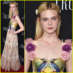 Elle Fanning Is Floral Beauty At 'Trumbo' Premiere!