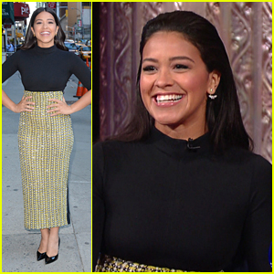 Gina Rodriguez Backs Her Father's Mantra 'I Can & I Will' On The Late Show