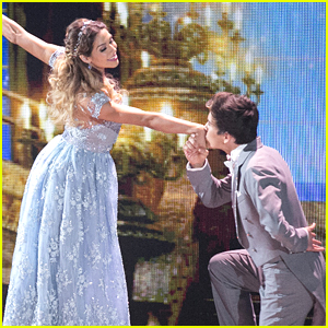 Hayes Grier Turns Into A Charming Prince For Viennese Waltz With Allison Holker On DWTS