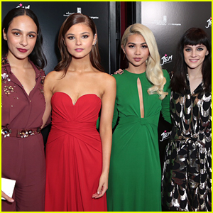'Jem & The Holograms' Cast Hosts 'Truly Outrageous' Screening in Hollywood - See The Pics!