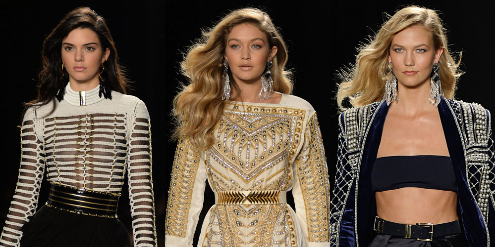 Kendall Jenner & Gigi Hadid Strut Their Stuff for Balmain x H&M!