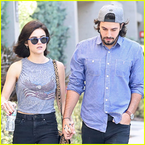 Lucy Hale Holds Hands With Boyfriend Anthony Kalabretta in WeHo
