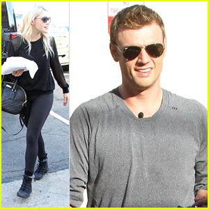 Nick Carter & Witney Carson Are Looking For A Team Name For DWTS' Switch Up Week