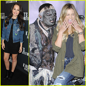 Olivia Holt Hits Up Knott's Scary Farm After 'The Standoff' Casting News