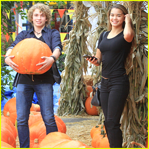 Invisible Sister's Paris Berelc & Will Meyers Go Pumpkin Picking Together