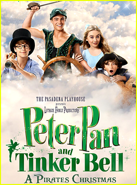 Sabrina Carpenter Takes Over The Poster for 'Peter Pan & Tinkerbell A Pirate's Christmas'
