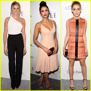 Shailene Woodley & Nina Dobrev Go Glam for Elle's Women in Hollywood Awards 2015
