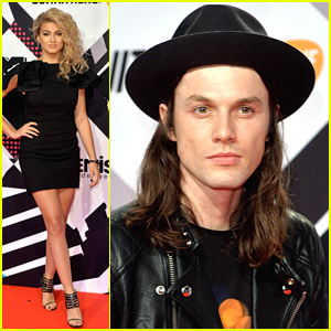 Tori Kelly & James Bay Hit The Carpet For MTV EMAs 2015