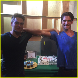Tyler Posey Celebrates 24th Birthday on 'Teen Wolf' Set - See the Pics!