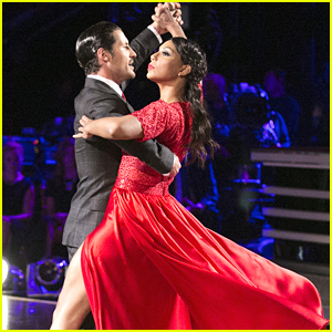 Tamar Braxton & Val Chmerkovskiy Fire Up A Red Hot Tango For 'DWTS'