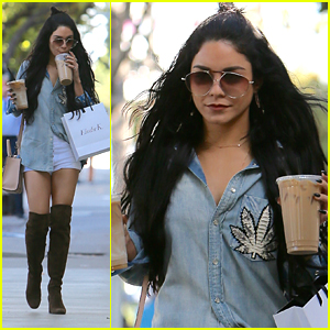 Vanessa Hudgens Changes Up Her Nail Color For Fall Season