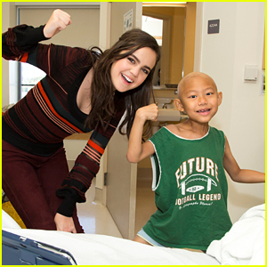 Bailee Madison Treats Kids To 'Northpole: Open For Christmas' Screening at Mattel Children's Hospital UCLA