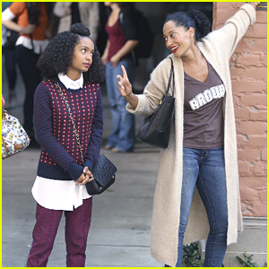 Zoey Gets Brown University Campus Tour From Bow on Tonight's 'black-ish'