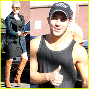 Carlos PenaVega & Witney Carson Ready For DWTS Two-Night Finale Event