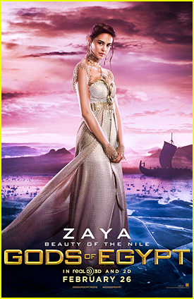 Courtney Eaton is Zaya In 'Gods Of Egypt' - See The Poster!