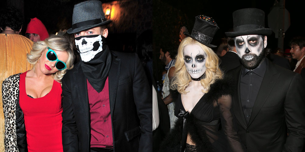 Julianne & Derek Hough Celebrate Halloween With Peta Murgatroyd & Maks Chmerkovskiy