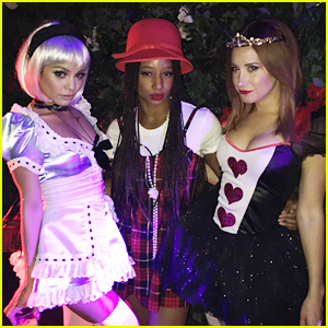 Vanessa Hudgens Threw A Halloween Party & Had A 'High School Musical' Reunion All At Once!