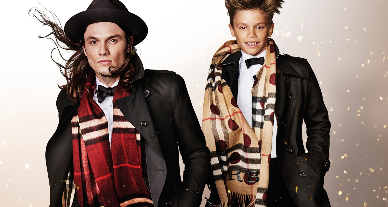 James Bay & Romeo Beckham Star in Burberry’s New Festive 2015 Campaign